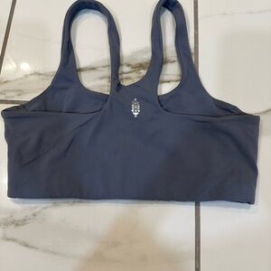 FP Movement by Free People Seamless Racerback Bralette - Slate Blue